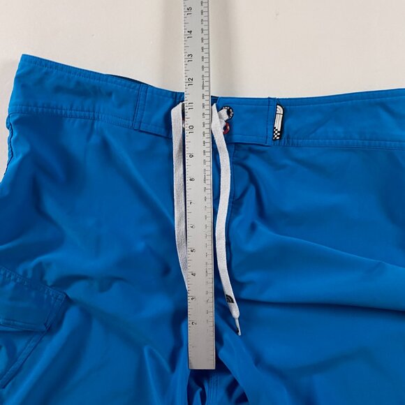 The North Face Board Shorts Size 32 Blue Swim Trunks Shorts Drawstring - Picture 10 of 13